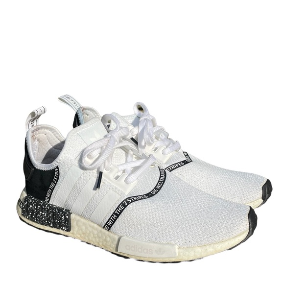 adidas gazelle silver green womens adidas NMD_R1 main image 0